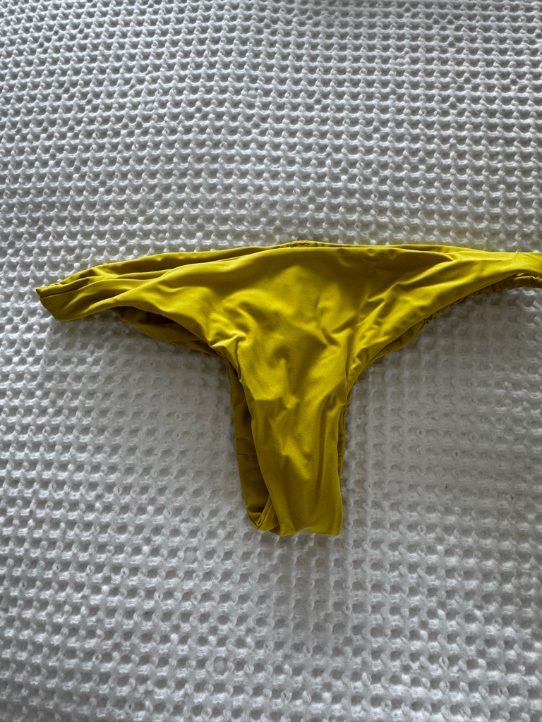 Lululemon Athletica Yellow Bikini Bottom